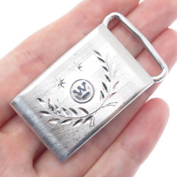 925 Sterling Silver Antique Diamond-Cut Westinghouse 25 Years